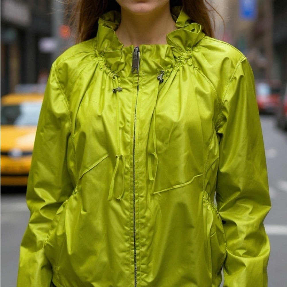 Women's Lime Green‎ Jacket